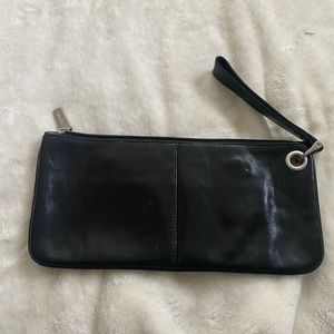 HOBO Black Clutch Wristlet